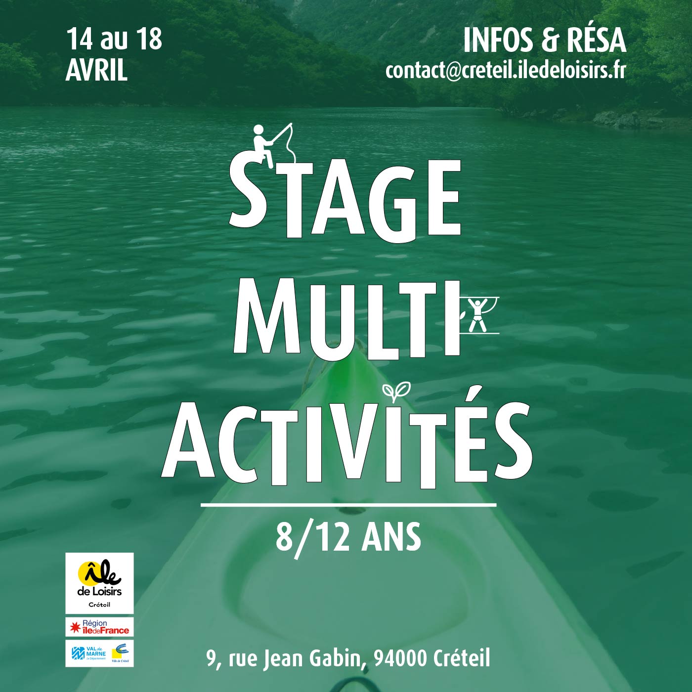 Stage multi activités du 14 au 18 avril 2025